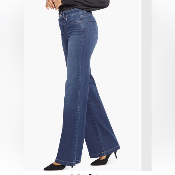 Like new Teresa Wide Leg Jean by NYDJ - Picture 3 of 5